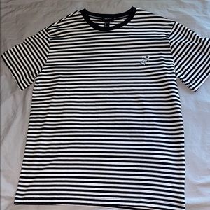 FOREVER 21 STRIPED TEE